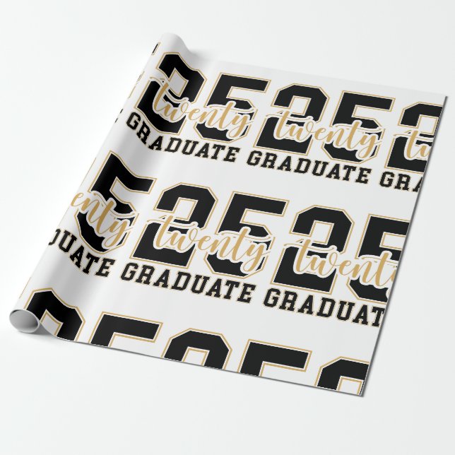 Papier Cadeau Célébration des diplômés 2025 (Déroulé)