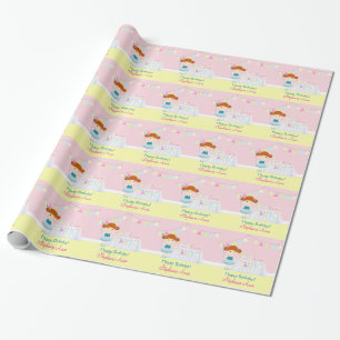 Papier Cadeau Célébration du gâteau de Ballerina