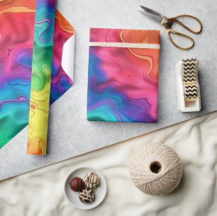Papier Cadeau Célébrez dans un style haut de gamme avec ce moder