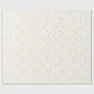 Papier Cadeau Céleste doré