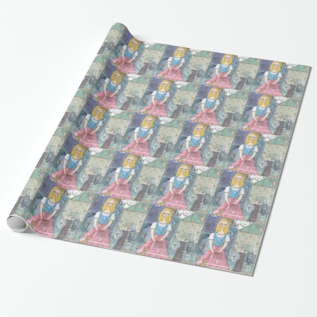 Papier Cadeau Cendrillon (Déroulé)