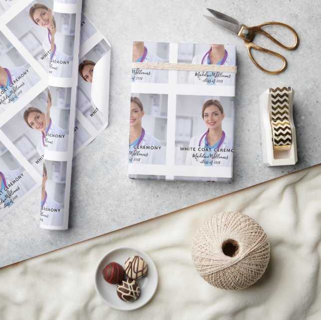 Papier Cadeau Cérémonie du manteau blanc (Artisanat)