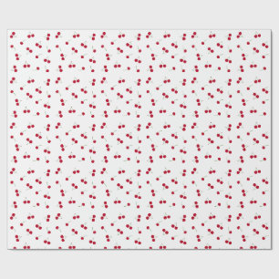 Papier Cadeau Cerise Cerises