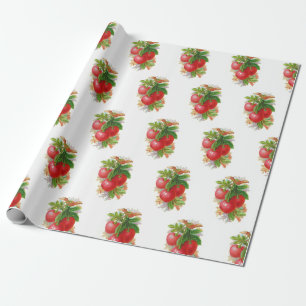 Papier Cadeau Cerises vintages