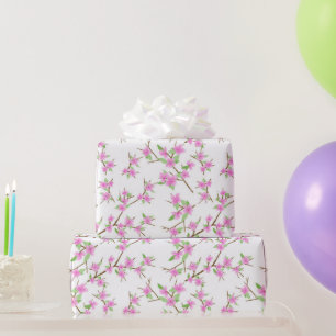Papier Cadeau Cerisiers en fleurs