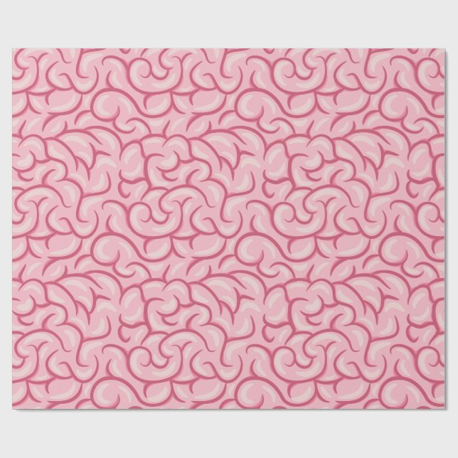 Papier Cadeau Cerveau mignon (Plat)