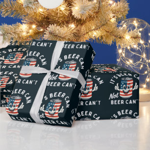 Papier Cadeau C'est la bière ne peut pas la bière ne peut pas dr