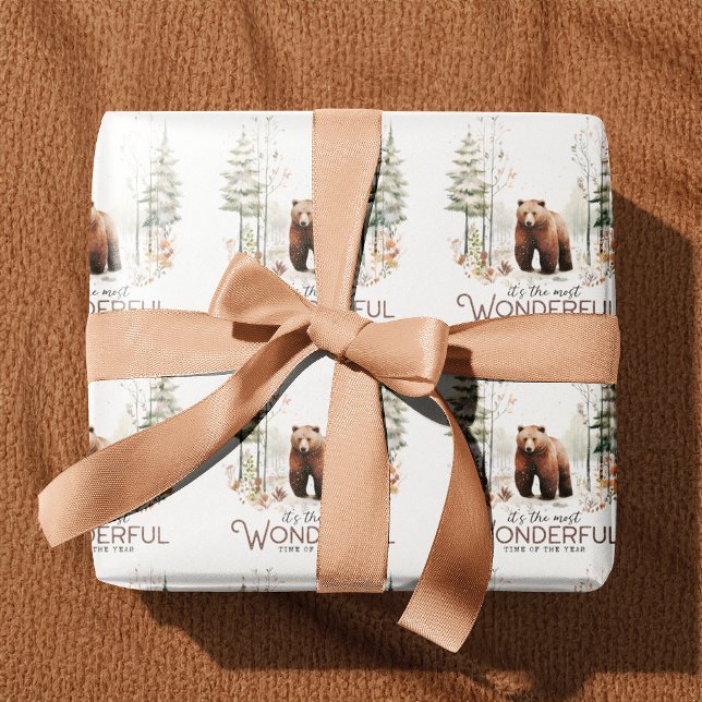 Papier Cadeau C'est le moment le plus merveilleux de l'année, Ou (Créateur téléchargé)