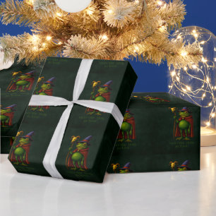 Papier Cadeau C'était Le 'Tisme M'Lord Grenouille Mème Sensibili
