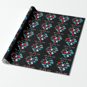 Papier Cadeau Cette Infirmière Appelle Toutes Les Chaussures