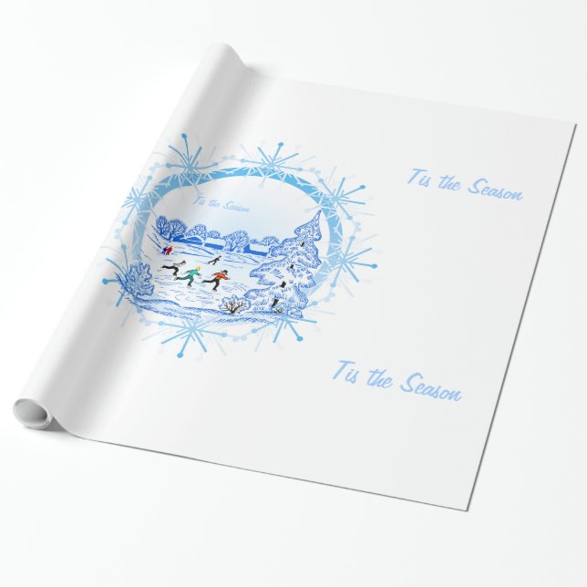 Papier Cadeau Cette saison - (Déroulé)