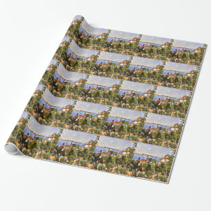 Papier Cadeau Cezanne : Étude du paysage après la nature