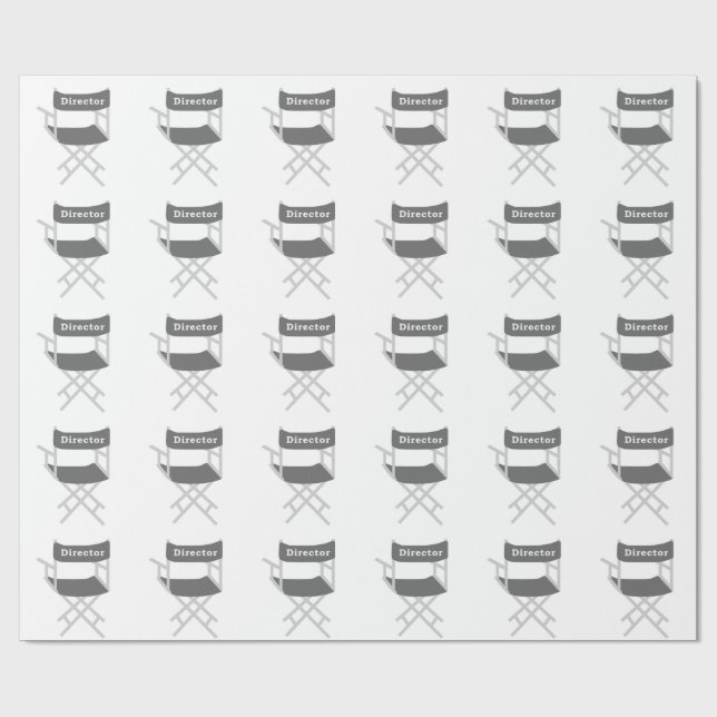 Papier Cadeau Chair de directeur (Plat)