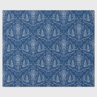 Papier Cadeau Chalk nutcracker doodle Christmas