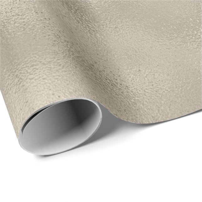 Papier Cadeau Champagne Gold (Coin rond)