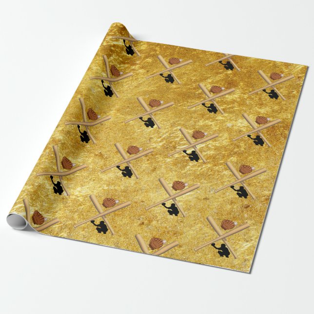 Papier Cadeau Championnat du monde de baseball (Déroulé)