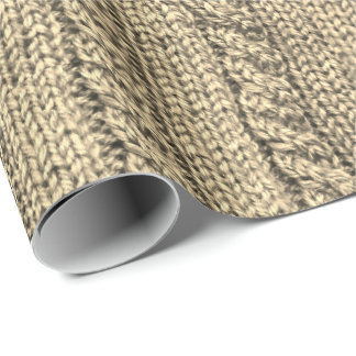Papier Cadeau Chandail à câble