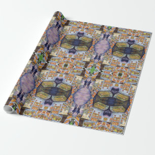 Papier Cadeau Charge de travail artistique extraordinaire