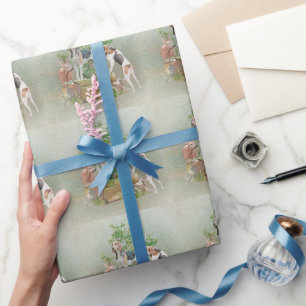 Papier Cadeau Chasse aux chiens
