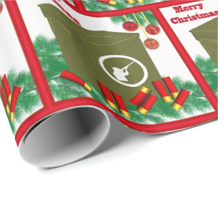 Papier Cadeau Chasse-chasse-tir Sportif Chaussure de munitions N