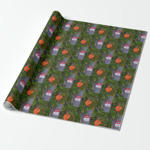 Papier Cadeau chasseur de cerfs dans les bois