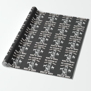 Papier Cadeau Chasseur de cerfs funeste
