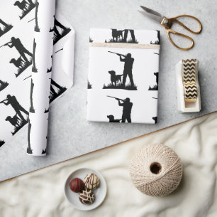 Papier Cadeau Chasseur d'oiseaux