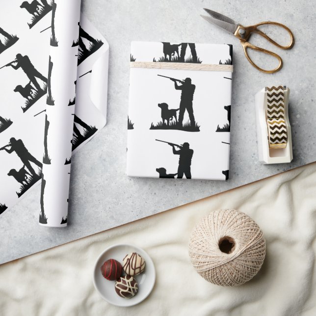 Papier Cadeau Chasseur d'oiseaux (Artisanat)