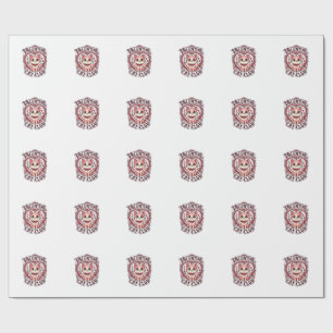 Papier Cadeau Chat de la Saint-Valentin Dessin drôle pour amateu