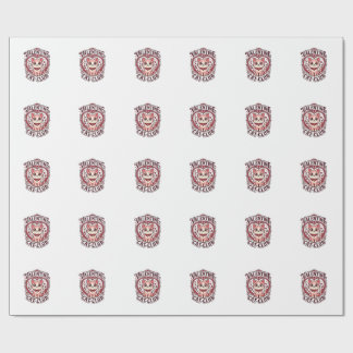 Papier Cadeau Chat de la Saint-Valentin Dessin drôle pour amateu