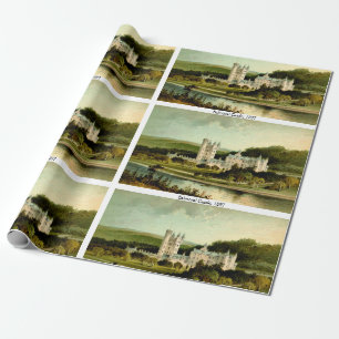Papier Cadeau Château Balmoral 1897 restauré haute résolution