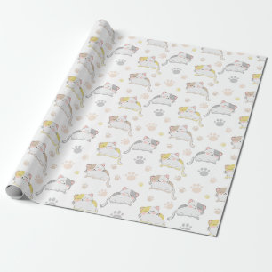 Papier Cadeau Chats