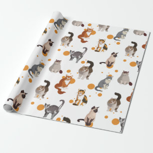 Papier Cadeau Chats