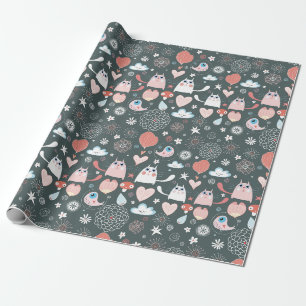 Papier Cadeau Chats mignons