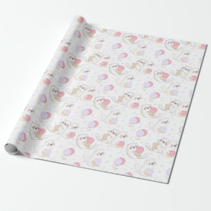Papier Cadeau Chats mignons