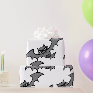 Papier Cadeau Chauve-souris Vampire Évile Kawaii Effrayante