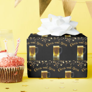 Papier Cadeau "Cheers et bières"