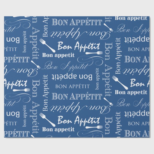 Papier Cadeau Chef de Français de cadeaux de fin gourmet (Plat)