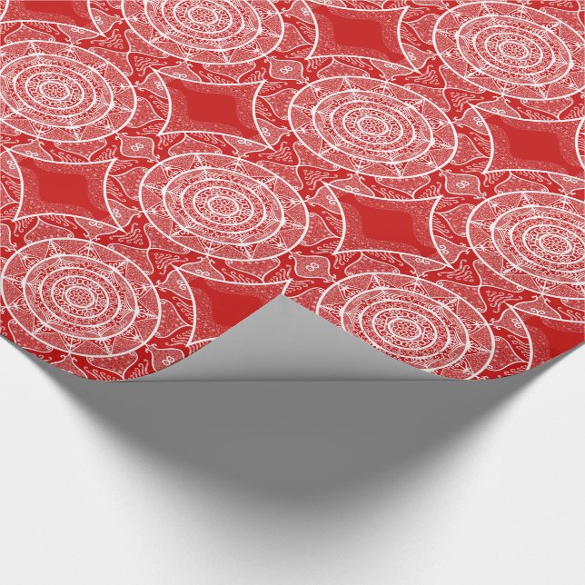 Papier Cadeau Cherry Mandala (Coin)