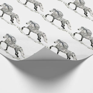 Papier Cadeau Cheval islandais Gra 