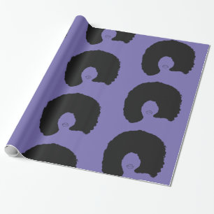 Papier Cadeau Cheveux Afro