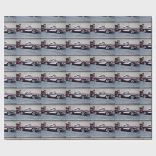 Papier Cadeau Chevrolet Corvette