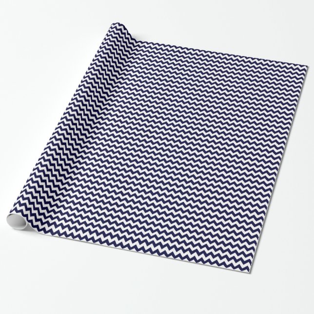 Papier Cadeau Chevron Zig-Zag (Déroulé)