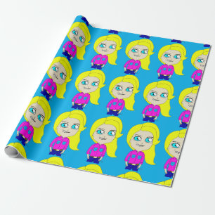 Papier Cadeau chibi