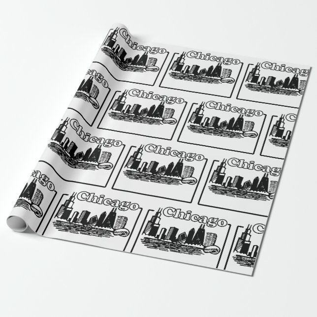 Papier Cadeau Chicago (Déroulé)
