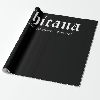 Papier Cadeau Chicana instruite Motivé Latina Gradua