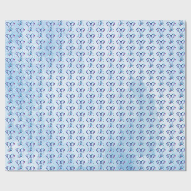 Papier Cadeau Chien (Plat)