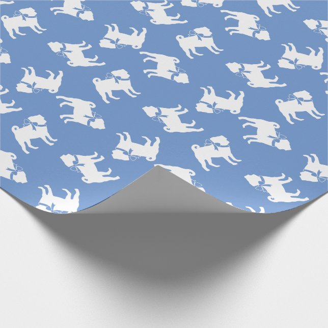 Papier Cadeau Chien carlin Chien Chien Chien Chien Chien Chien (Coin)
