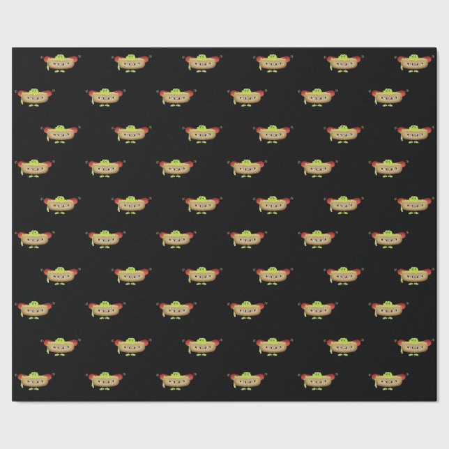 PAPIER CADEAU CHIEN CHAUD (Couture)