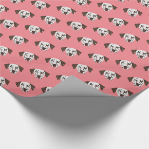 Papier Cadeau Chien dalmate Brown